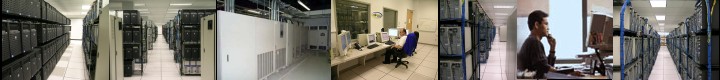 link up hosting data center server racks network operations center and customer service